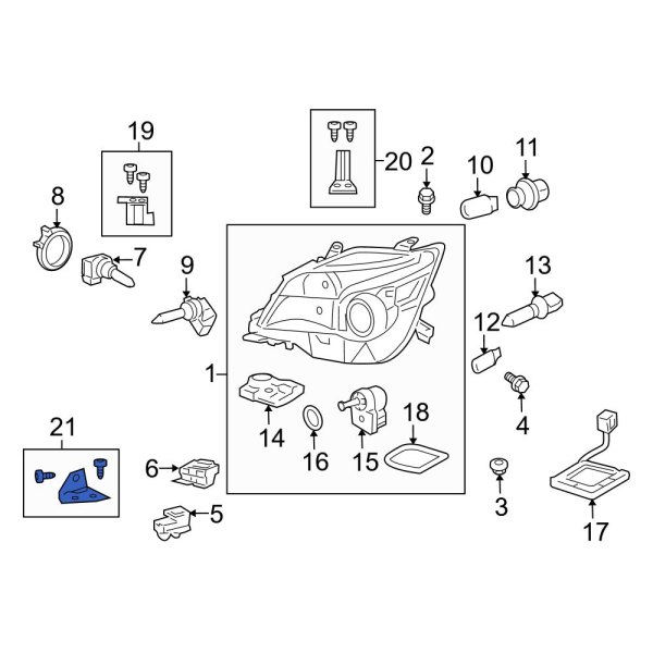 Headlight Bracket