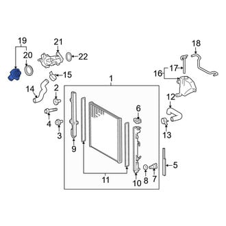 Lexus OE - Engine Coolant Thermostat Kit