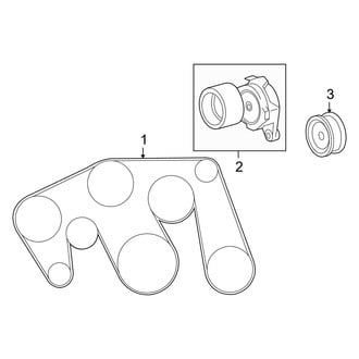 Lexus OE - Cooling - Belts & Pulleys