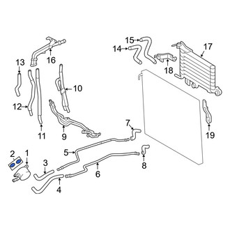 Lexus OE - Automatic Transmission Oil Cooler O-Ring