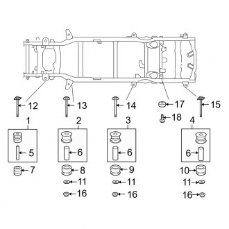2022 Lexus GX460 Chassis Frames Hardware | CARiD
