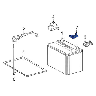 Lexus OE - Battery Cable Terminal End