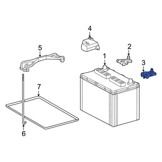 Lexus OE - Battery Cable Terminal End