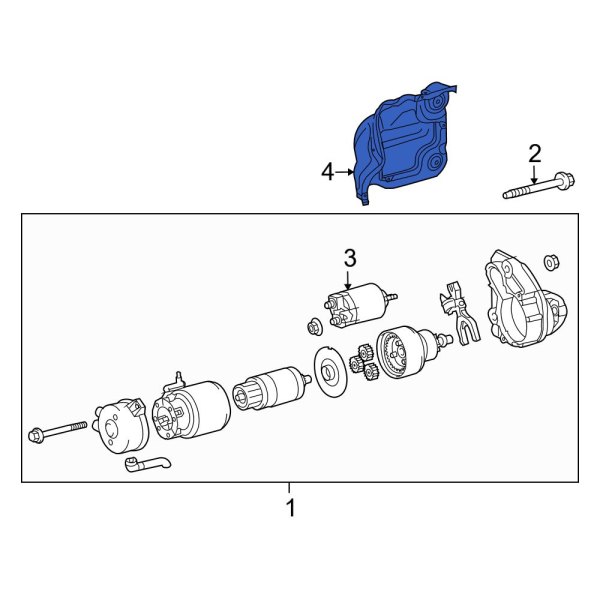 Starter Heat Shield