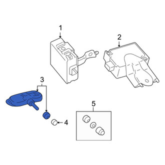 Lexus OE - Tire Pressure Monitoring System (TPMS) Sensor