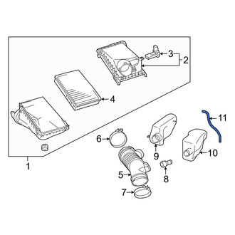 Lexus OE - PCV Valve Hose