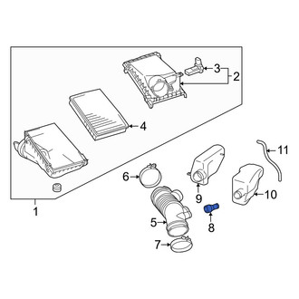 Lexus OE - Engine Air Intake Hose Adapter
