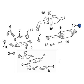 Lexus OE - Exhaust System Hanger