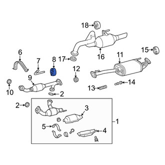 Lexus OE - Exhaust System Hanger
