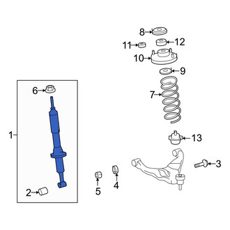 Lexus OE - Front Suspension Shock Absorber