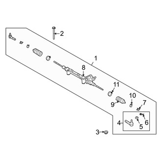 Lexus OE - Suspension Ball Joint Lock Pin