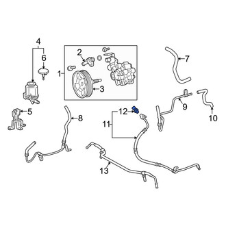 Lexus OE - Front Power Steering Pressure Switch