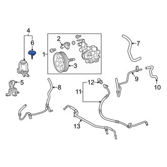 Lexus OE - Power Steering Reservoir Cap