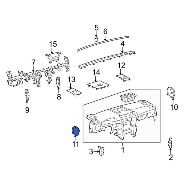 Instrument Panel Side Cover