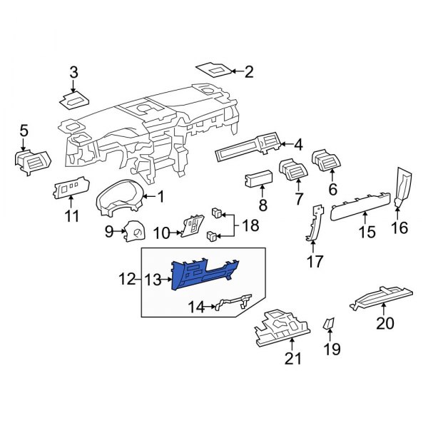 Instrument Panel Trim Panel