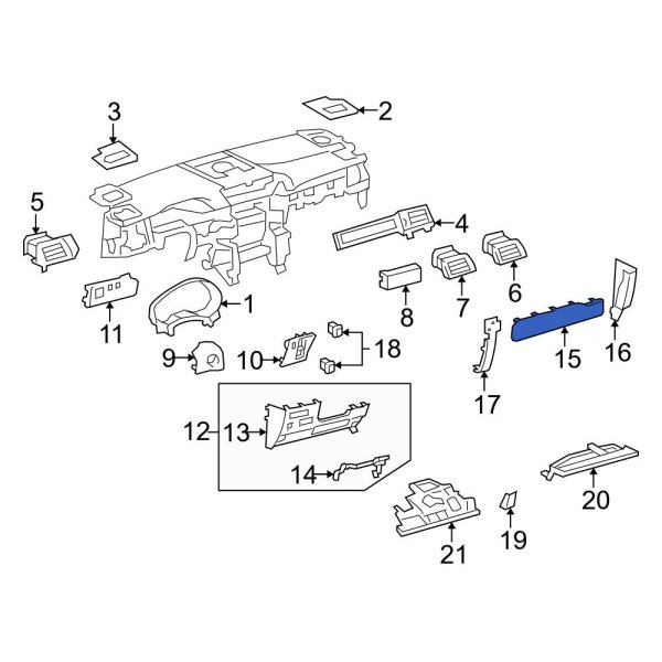 Instrument Panel Trim Panel