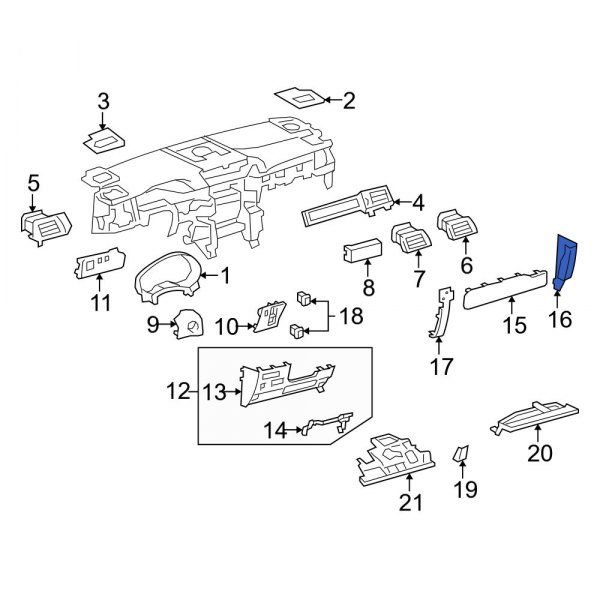 Instrument Panel Side Cover