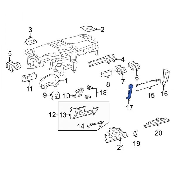 Instrument Panel Side Cover