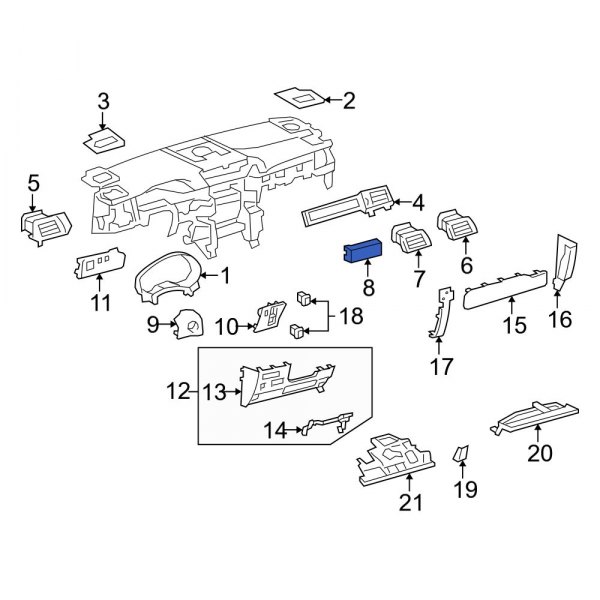 Instrument Panel Trim Panel