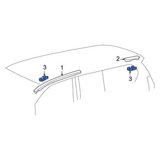 Lexus OE - Roof Drip Molding Clip