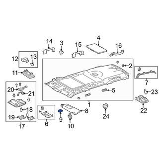 Lexus OE - Sun Visor Cap