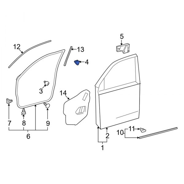 Door Opening Trim