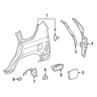 Lexus OE - Quarter Panel & Components