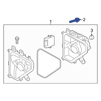 Lexus OE - Fog Light Bolt