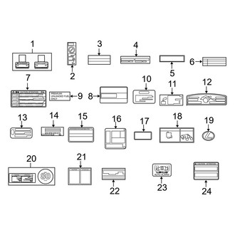 Lexus OE - Information Labels - Labels