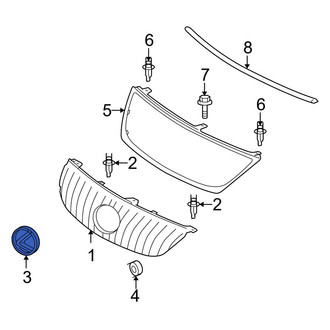 Lexus OE - Front Grille Emblem