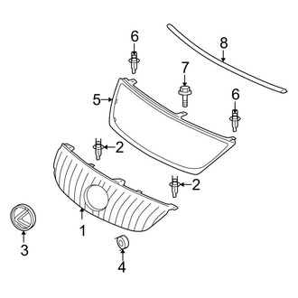 Lexus OE - Grille & Components