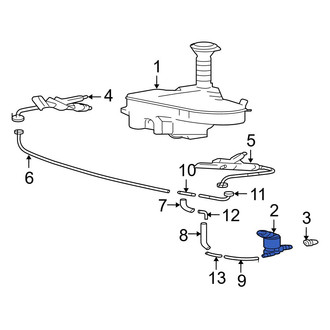 Lexus OE - Headlight Washer Pump