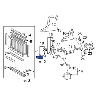 Lexus OE - Engine Coolant Thermostat Kit