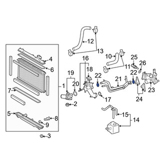 Lexus OE - Engine Water Pump O-Ring