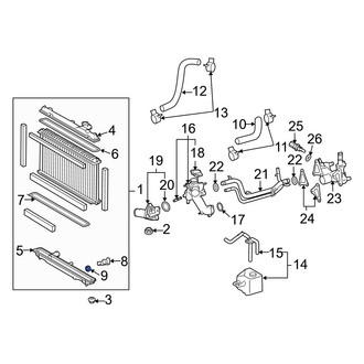 Lexus OE - Radiator Drain Plug Gasket