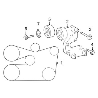 Lexus OE - Cooling - Belts & Pulleys