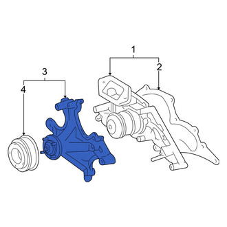 Lexus OE - Engine Water Pump Bracket