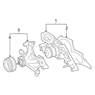 Lexus OE - Cooling - Water Pump (4.3L)