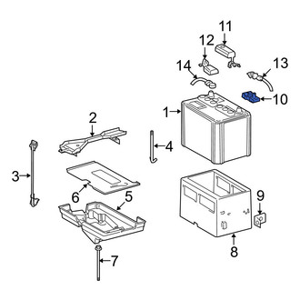Lexus OE - Battery Cable Terminal End