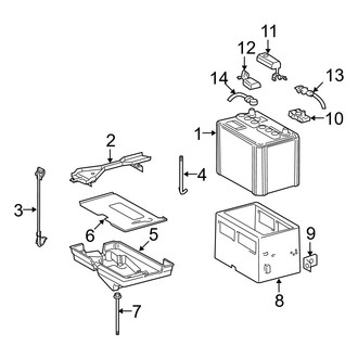 Lexus OE - Electrical - Battery
