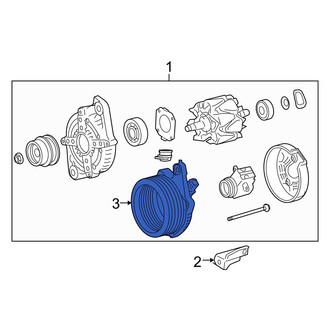 Lexus OE - Alternator Pulley