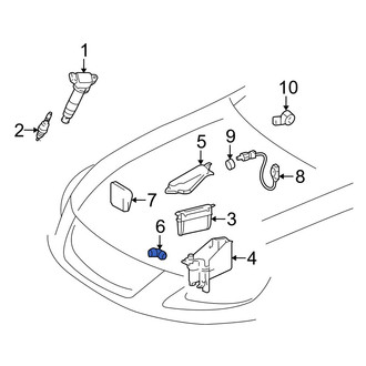 Lexus OE - Engine Air Intake Hose