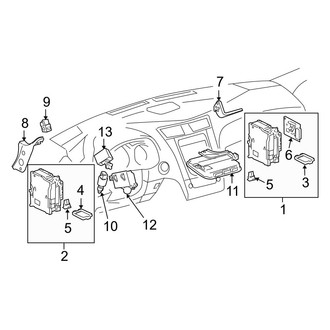 Lexus OE - Electrical Components (Control Modules & Components, Instrument Panel)