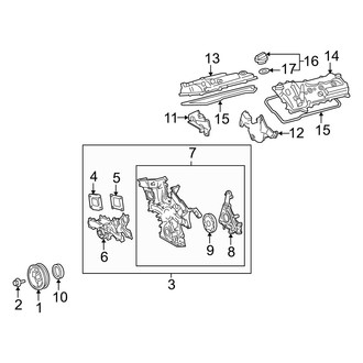 Lexus OE - Engine Parts (Upper Components)