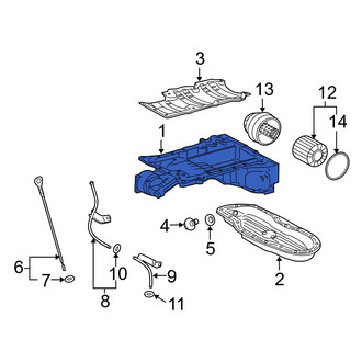 Lexus OE - Upper Engine Oil Pan