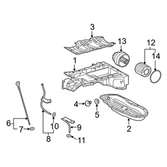 Lexus OE - Engine Parts (Lower Components), (RWD)