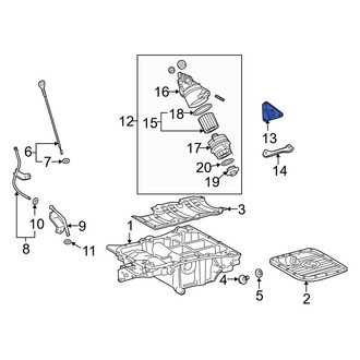 Lexus OE - Engine Oil Filter Housing Gasket
