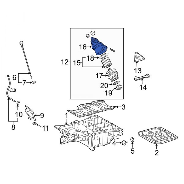 Engine Oil Filter Housing