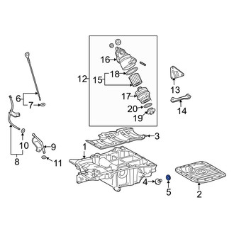 Lexus OE - Engine Oil Drain Plug Gasket