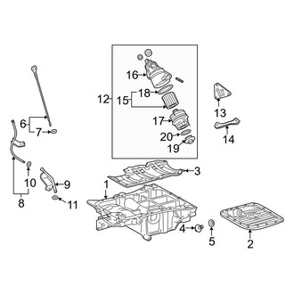 Lexus OE - Engine Parts (Lower Components), (AWD)